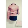Geaca biker roz Pink One