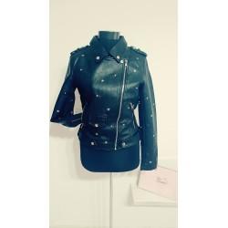 Geaca biker Shiny Stars