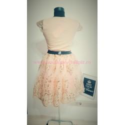 Rochie roz baby-doll