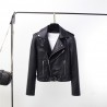 Geaca biker neagra Black Piece