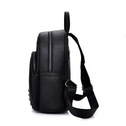 Rucsac dama,negru cu tinte Rich One