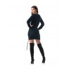 Rochie kaki tricotata Janice