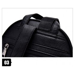 Rucsac dama,negru cu tinte Rich One