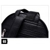 Rucsac dama,negru cu tinte Rich One