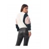 Pulover tricotat Clara White