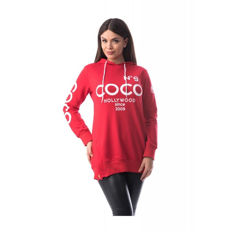Hanorac rosu Coco No9