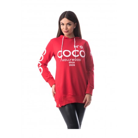 Hanorac rosu Coco No9