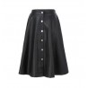 Fusta Sarah Gold piele ecologica
