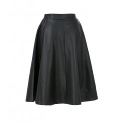 Fusta Sarah Gold piele ecologica