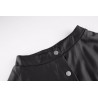 Fusta Sarah Gold piele ecologica