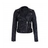 Geaca biker Shiny Stars
