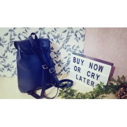 Rucsac dama, bleumarin Book