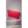 Clutch rosu de ocazie