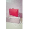 Clutch rosu de ocazie