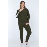Trening plus size kaki Terry Chris