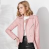 Geaca biker Pink One