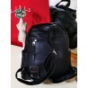 Rucsac dama negru din piele ecologica Just Black