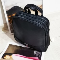 Rucsac convertibil Next Travel,negru, piele ecologica