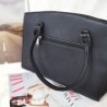 Geanta Harry Time,neagra, casual offcie, piele ecologica