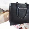 Geanta Work & Shop,neagra, piele ecologica