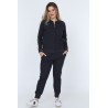 Trening negru Plus Size -Terry Chris
