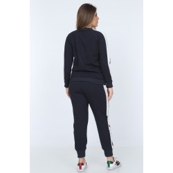 Trening negru Plus Size -Terry Chris