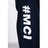 Cardigan lung bleumarin MCI din bumbac