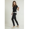 Trening negru de vara, Sunny, bumbac