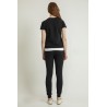 Trening negru de vara, Sunny, bumbac