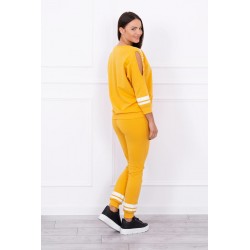 Trening Revolution de dama, bumbac,galben
