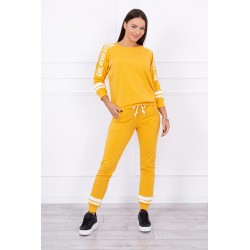 Trening Revolution de dama, bumbac,galben