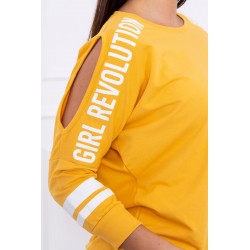Trening Revolution de dama, bumbac,galben