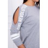 Trening Revolution de dama, bumbac,gri
