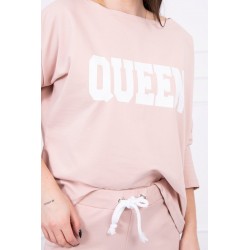 Trening dama Queen, roz pal, bumbac