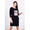 Rochie casual sport Flamingo din bumbac