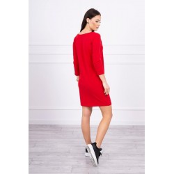 Rochie casual sport Flamingo din bumbac