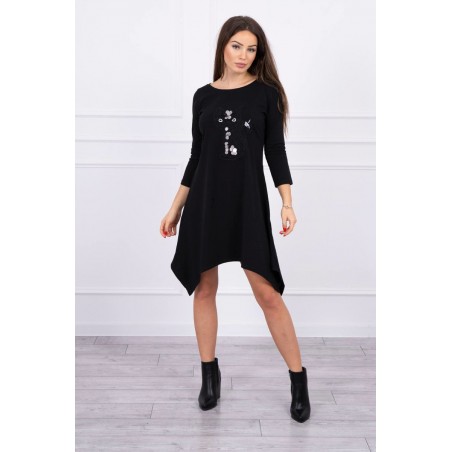 Rochie casual sport Kitty Kat, bumbac