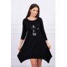 Rochie casual sport Kitty Kat, bumbac