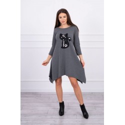 Rochie casual sport Kitty Kat, bumbac
