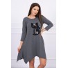 Rochie casual sport Kitty Kat, bumbac