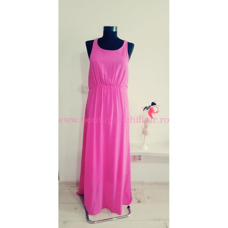 Rochie lunga roz