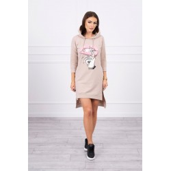 Rochie sport hanorac din bumbac Shut