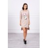 Rochie sport hanorac din bumbac Shut