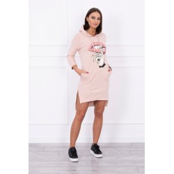 Rochie sport hanorac din bumbac Shut