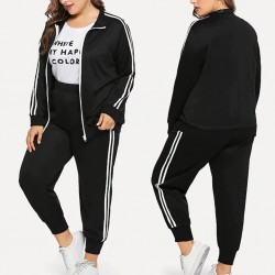 Trening Fit One, negru, bumbac