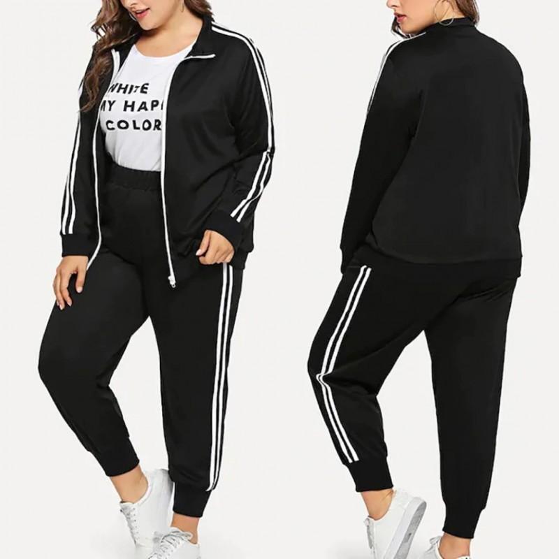 Trening Fit One, negru, bumbac