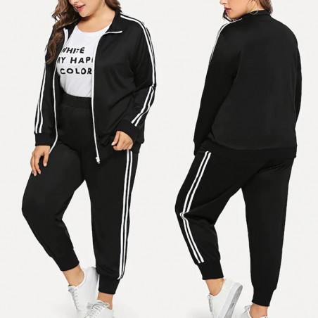 Trening Fit One, negru, bumbac