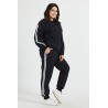 Trening dama Sport & Fit, marimi mari,negru, bumbac