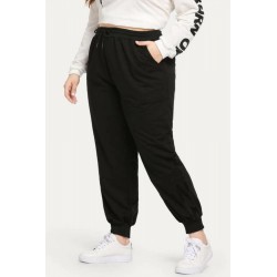 Pantaloni de trening bumbac marimi mari