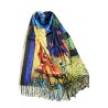 Esarfa casmir pictura Cameleonia, Van Gogh